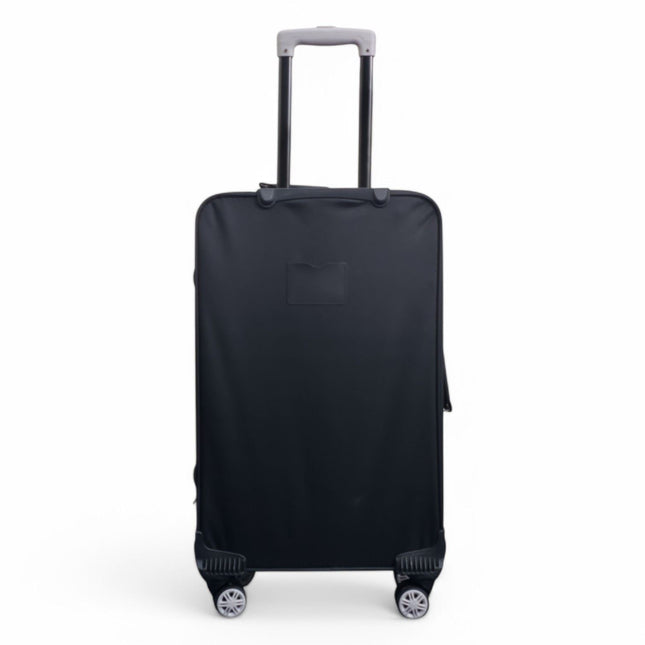 Lightweight Soft Shell 8 Wheels Luggage Travel Cabin Holiday Bags Suitcase Set