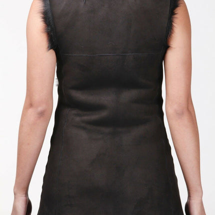 Women's Toscana Sheepskin Long Gilet-Sorocaba