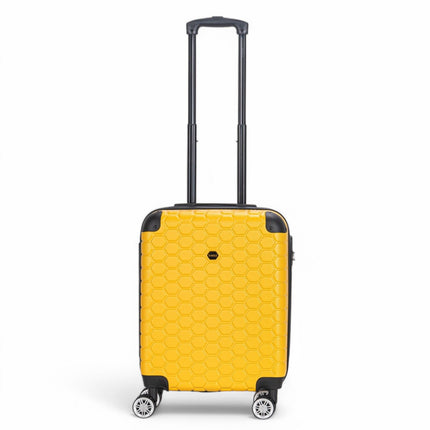 Hard Shell ABS 8 Wheel Luggage Travel Cabin Holiday Bags Suitcase Set