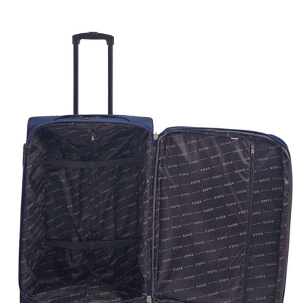 Soft Shell Suitcase Luggage Set Travel Light Carry On Cabin Bag