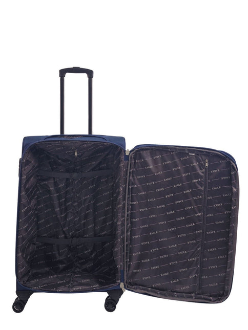 Soft Shell Suitcase Luggage Set Travel Light Carry On Cabin Bag