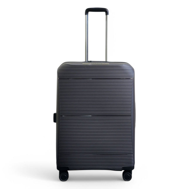 Expandable Hard Shell PP 8 Wheel Luggage Travel Cabin Holiday Bags Suitcase Set