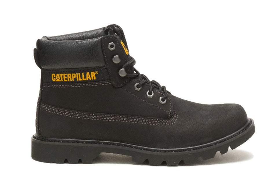 Caterpillar Colorado 2.0 Black Leather Hiking Ankle Boots