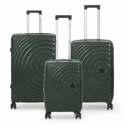 Expandable Hard Shell 8 Wheels Luggage Travel Cabin Suitcase Set
