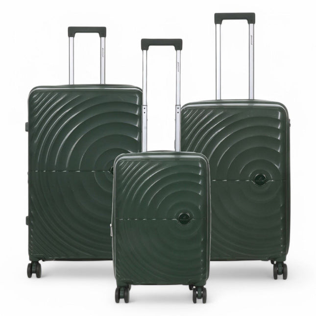 Expandable Hard Shell 8 Wheels Luggage Travel Cabin Suitcase Set