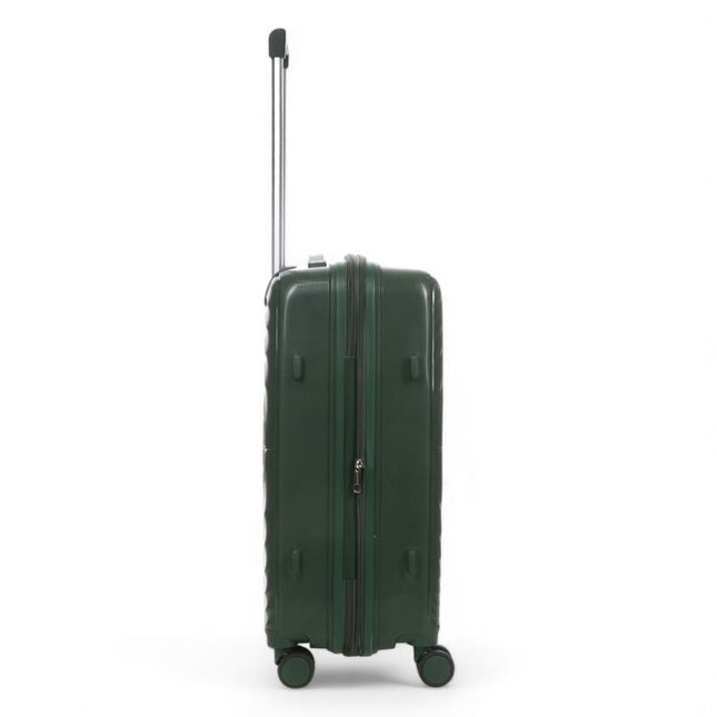 Expandable Hard Shell 8 Wheels Luggage Travel Cabin Suitcase Set