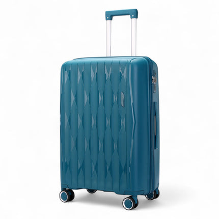 Hard Shell Suitcase Cabin TSA Luggage Travel Set