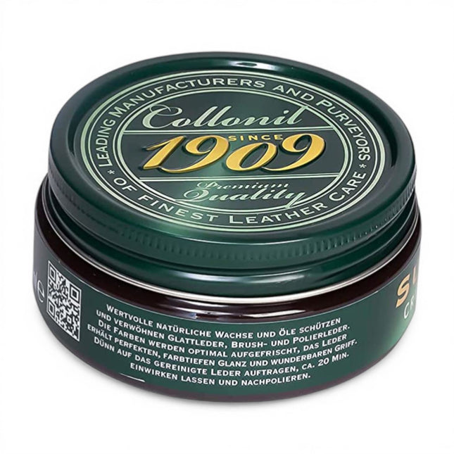 Collonil 1909 Burgundy Supreme Crème de Luxe 100 ml Leather Conditioner Polish