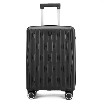 Robust Hard Shell Cabin Suitcase 37.5 x 20.5 x 55 cm TSA Luggage Suitable for Easyjet, Ryanair, Wizzair