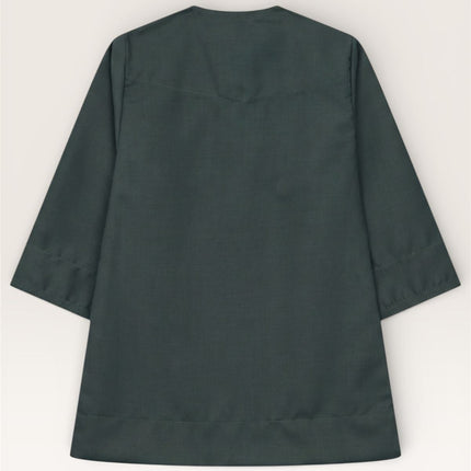 Baby Boys Ramadan Olive Green Moroccan Thobe Robe Emirati Eid Jubba- B-TT001