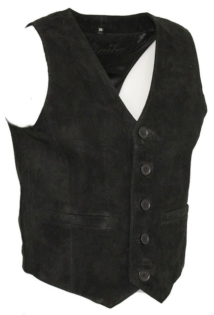 Mens Classic Goat Suede Leather Waistcoat-Norwich
