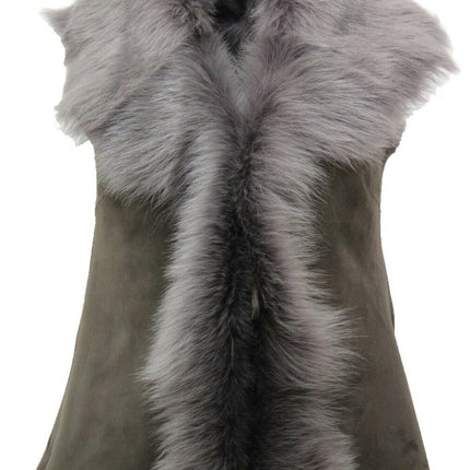 Women's Toscana Sheepskin Short Gilet-Denver