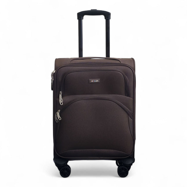 Soft Shell Cabin  48 x 37 x 20 cm Secure Travel Luggage Suitcase Suitable for Easyjet, Ryanair