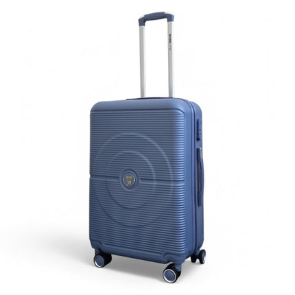 Robust ABS Hard Shell 8 Wheels Luggage Travel Holiday Cabin Suitcase Set