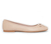 Windsorsmith Womens Blush Pink Leather Mocassin Flat Shoes - Babydoll