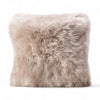 Genuine Sheepskin Taupe  40x40cm Real Wool Single Sided Cushion