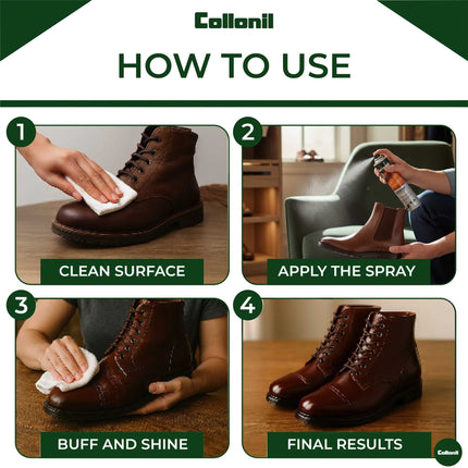Collonil Waterstop Spray 400ml Leather Waterproofing & Dirt Protection