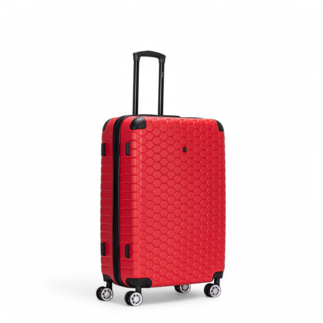 Hard Shell ABS 8 Wheel Luggage Travel Cabin Holiday Bags Suitcase Set