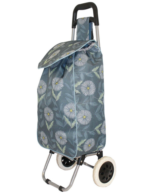 40L Lightweight Shopping Trolley Wheeled Folding Durable Cart Strong Bag Grocery