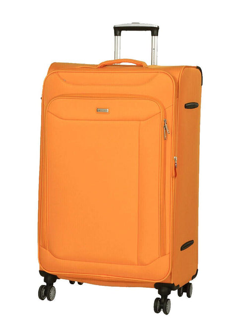 Soft Lightweight Dual 4 Wheel Suitcase Luggage