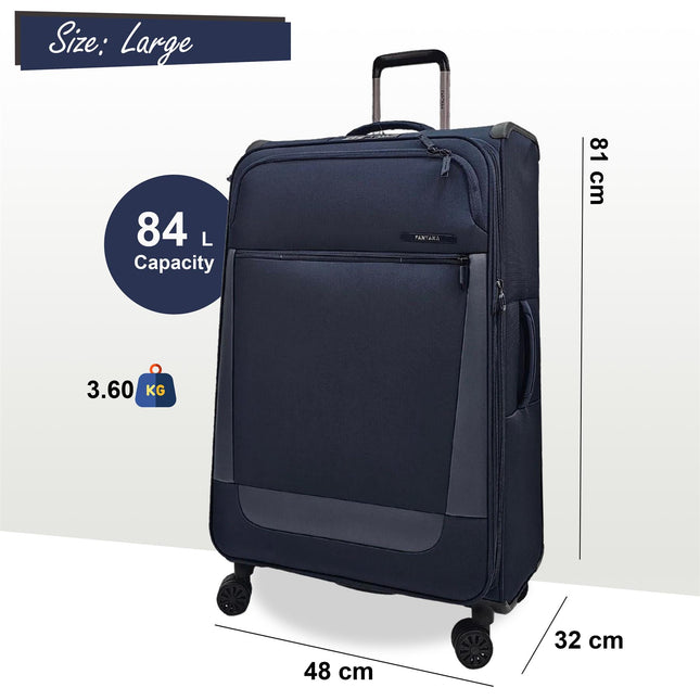 Lightweight  4 Wheel Luggage Suitcase