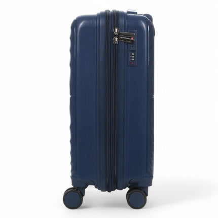 Hard Shell Cabin 55 x 37 x 22 cm PP Suitcase Luggage Suitable for Easyjet, Ryanair