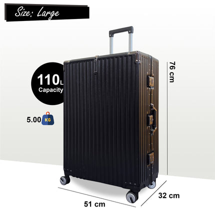Hardshell Suitcase Set Robust 8 Wheel Cabin Luggage Suitcases
