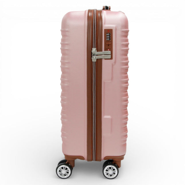Hard Shell Cabin 55 x 36 x 20 cm ABS Suitcase Luggage Suitable for Easyjet, Ryanair
