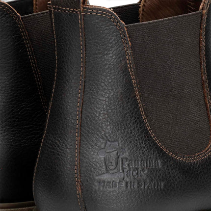 Panama Jack Men's Chestnut Brown Leather Waterproof Chelsea Boots - Biar C2
