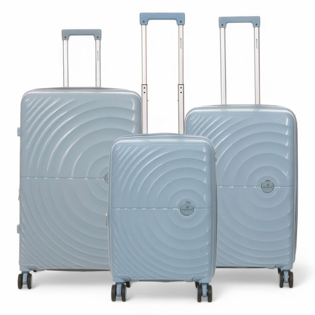 Expandable Hard Shell 8 Wheels Luggage Travel Cabin Suitcase Set