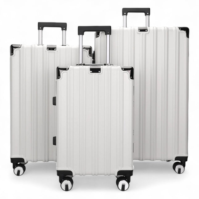 Hardshell Suitcase Set Robust 8 Wheel Cabin Luggage Suitcases