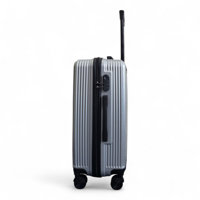 Hardshell Suitcase Set Robust 8 Wheel Cabin Luggage Case Bag