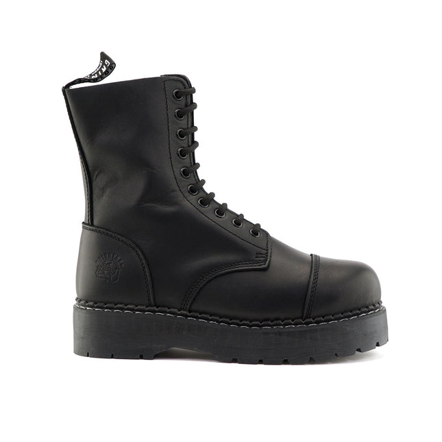 Grinders Mens Black Bulldog Acs Steel Toe Cap Safety Derby Boots