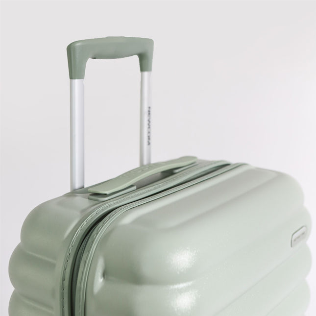 Hard Shell Cabin 37 x 22 x 55 cm TSA Secure Luggage Suitcase Suitable for Easyjet, Ryanair