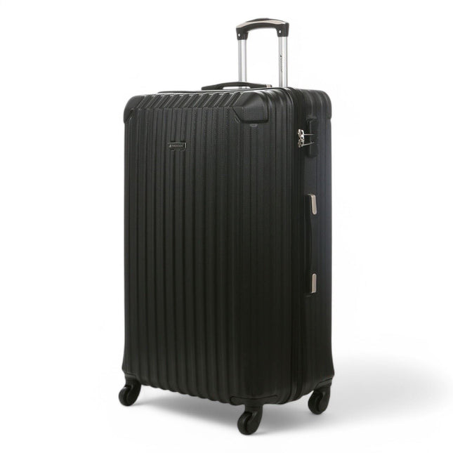 Hard Shell ABS 4 Wheels Luggage Travel Cabin Suitcase Set