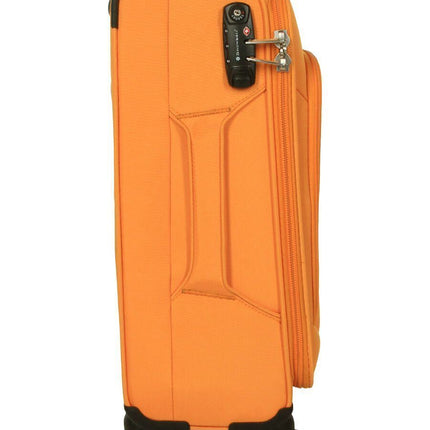 Lightweight Suitcase  4 Wheel Luggage Travel Cabin TSA Soft Bag