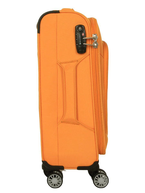 Lightweight Suitcase  4 Wheel Luggage Travel Cabin TSA Soft Bag