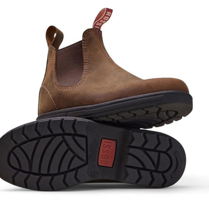 Rossi 303 Endura Tan Brown Leather Chelsea Boots