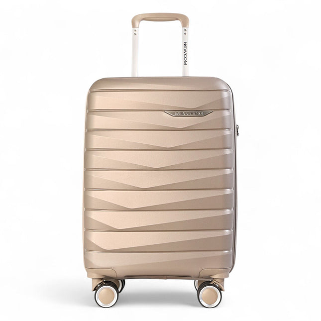 Strong Hard Shell TSA Suitcase Set 8 Wheel Cabin Luggage Holiday Travel Case