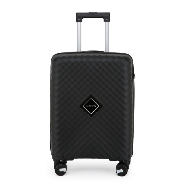 Dual 4 Wheel Robust Lightweight TSA Hard Shell Suitcase Luggage Travel Bags Set