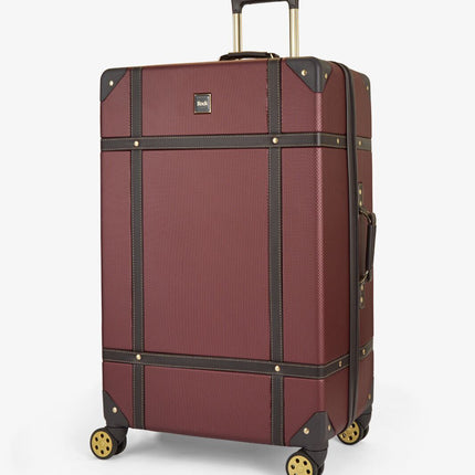 Vintage Hard Shell  Luggage Trunk Suitcase Set