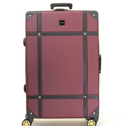 Vintage Hard Shell  Luggage Trunk Suitcase Set