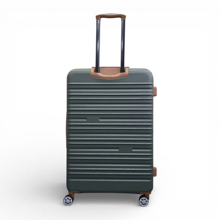 Expandable Hard Shell ABS Suitcase Set 8 Wheel Robust Travel Case Holiday Luggage