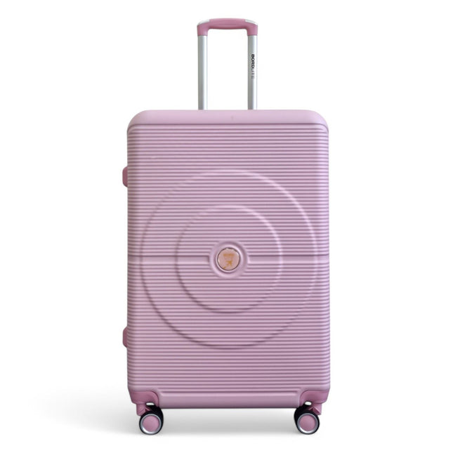 Robust ABS Hard Shell 8 Wheels Luggage Travel Holiday Cabin Suitcase Set