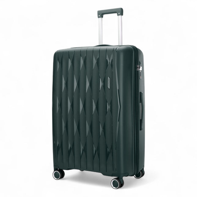 Hard Shell Suitcase Cabin TSA Luggage Travel Set