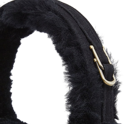 Womens Sheepskin Shearling Winter Ear Muffs Warm Comfortable
