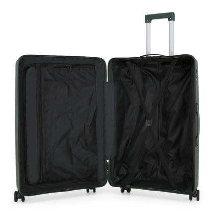 Dual 4 Wheel Robust Lightweight TSA Hard Shell Suitcase Luggage Travel Bags Set