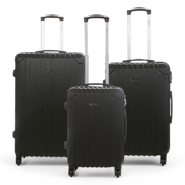 Hard Shell ABS 4 Wheels Luggage Travel Cabin Suitcase Set