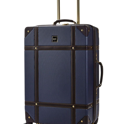Vintage Hard Shell  Luggage Trunk Suitcase Set