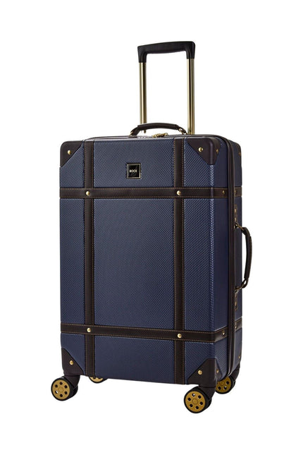 Vintage Hard Shell  Luggage Trunk Suitcase Set